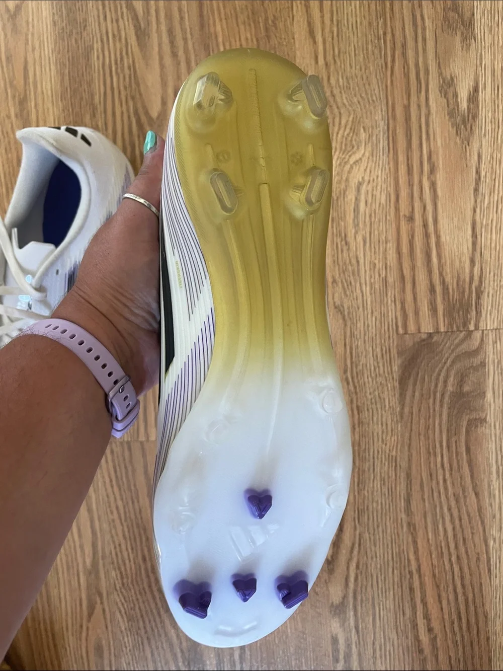 adidas F50 men’s soccer cleats size 9.5.